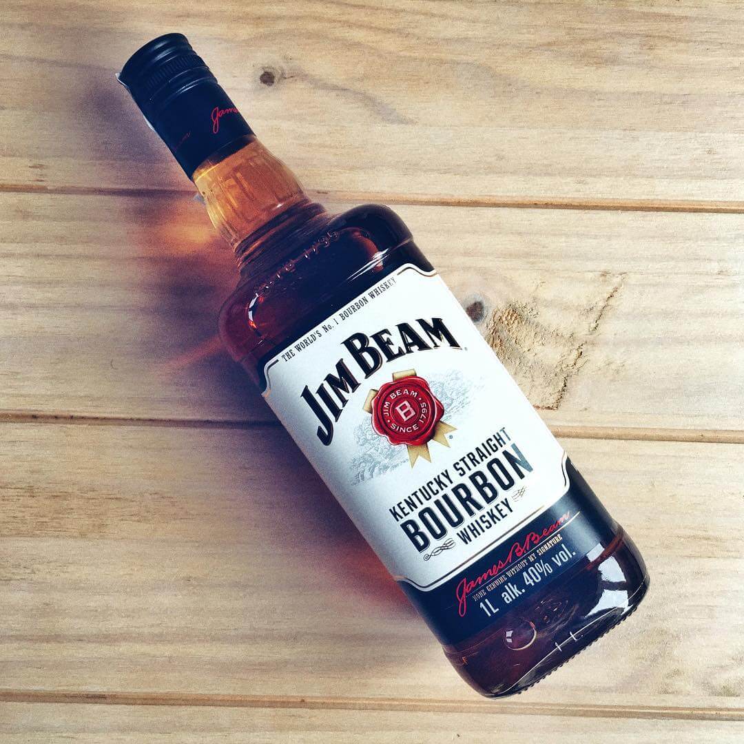 Butelka Jim Beam White Label Bourbon