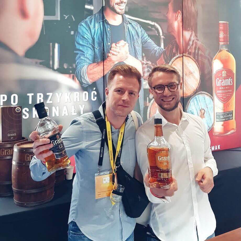 Grants Whisky podczas Whisky Live Warsaw