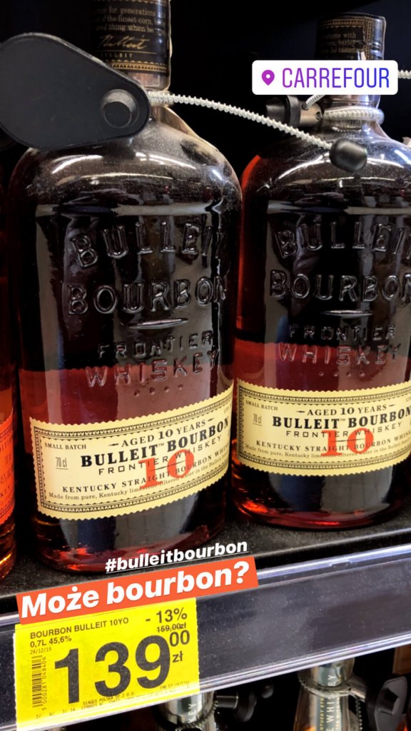Bulleit Bourbon 10 Carrefour Promocje